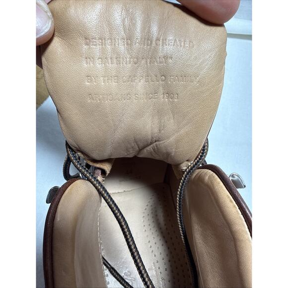 Fracap M120 Natural Vibram Sole Scarponcino Boot in Cognac Size 9.5 main image 6
